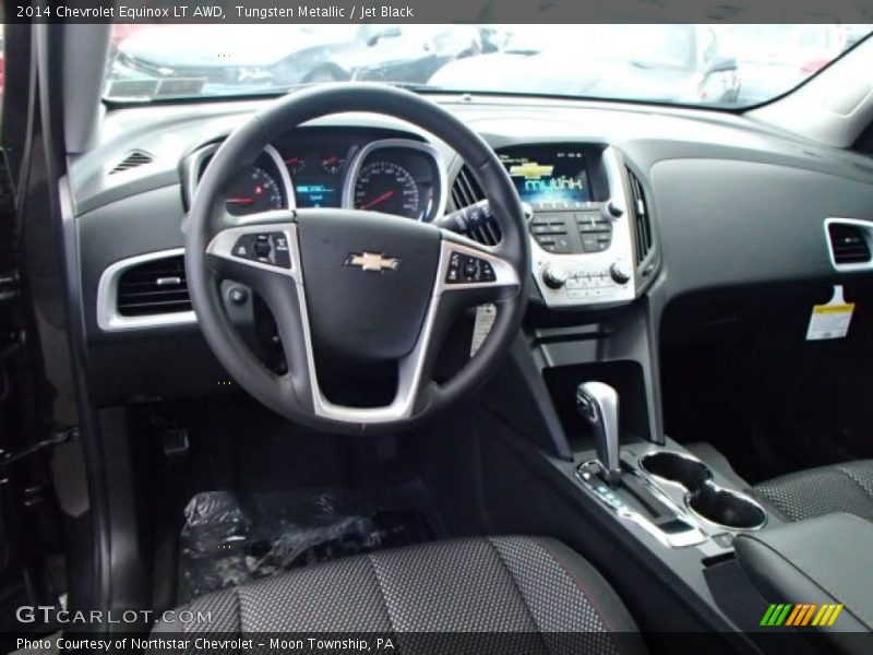 Tungsten Metallic / Jet Black 2014 Chevrolet Equinox LT AWD