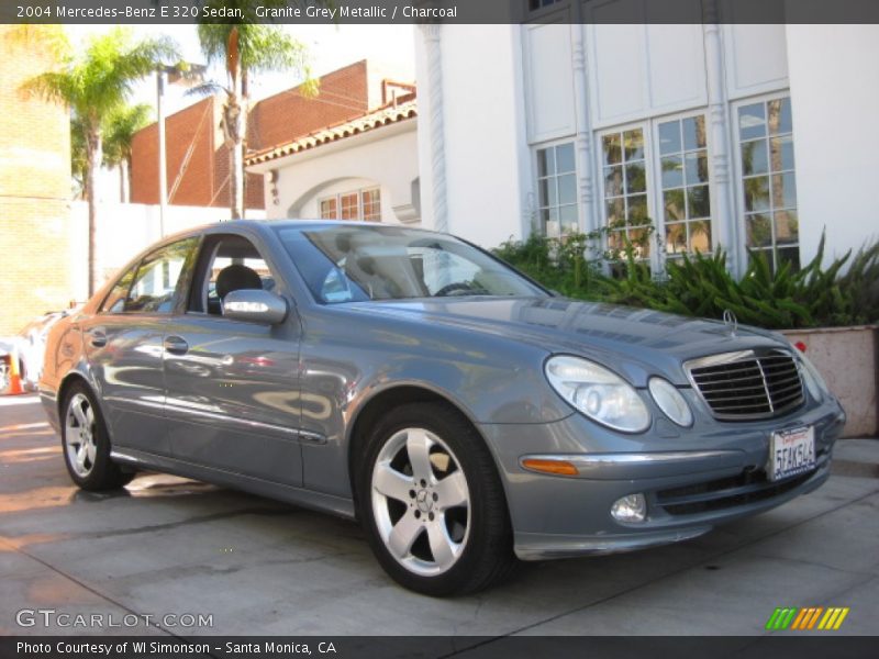 Granite Grey Metallic / Charcoal 2004 Mercedes-Benz E 320 Sedan