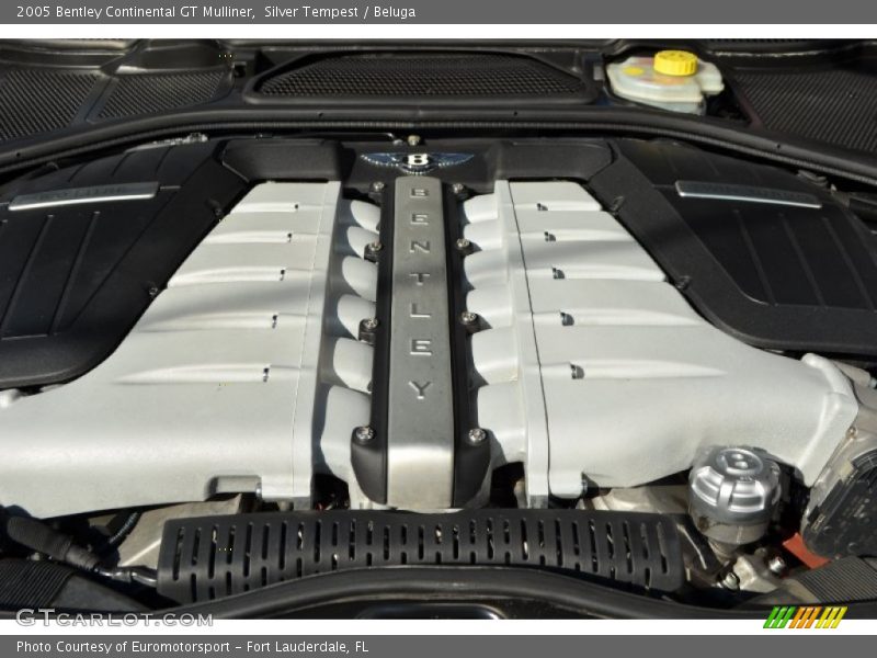  2005 Continental GT Mulliner Engine - 6.0L Twin-Turbocharged DOHC 48V VVT W12