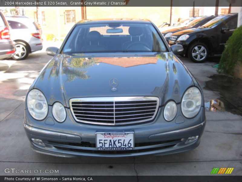 Granite Grey Metallic / Charcoal 2004 Mercedes-Benz E 320 Sedan