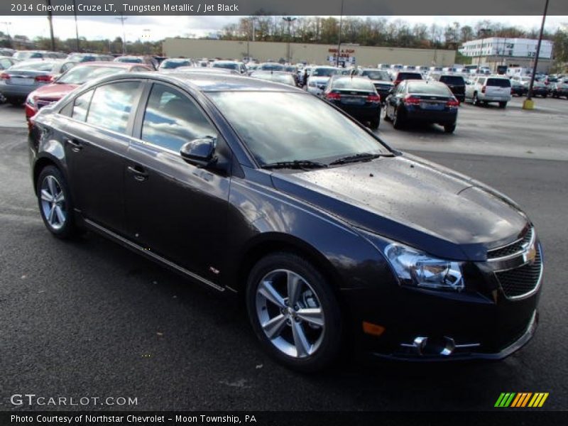 Tungsten Metallic / Jet Black 2014 Chevrolet Cruze LT