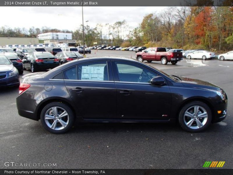 Tungsten Metallic / Jet Black 2014 Chevrolet Cruze LT