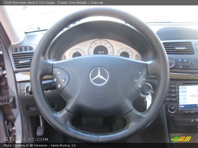 Granite Grey Metallic / Charcoal 2004 Mercedes-Benz E 320 Sedan