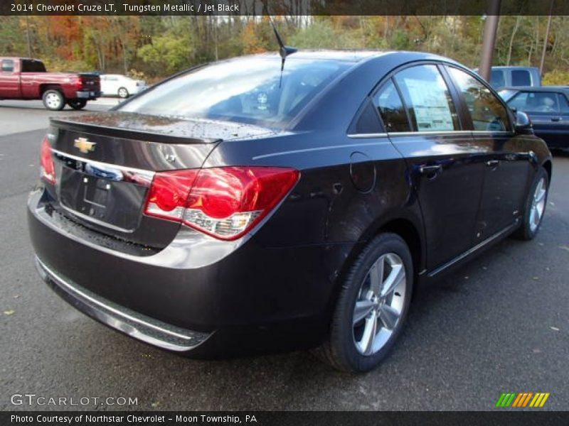 Tungsten Metallic / Jet Black 2014 Chevrolet Cruze LT