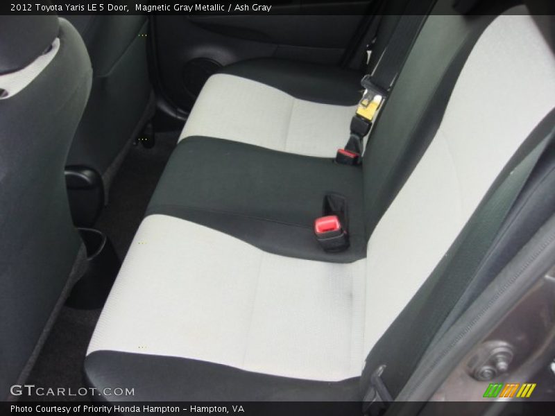 Magnetic Gray Metallic / Ash Gray 2012 Toyota Yaris LE 5 Door