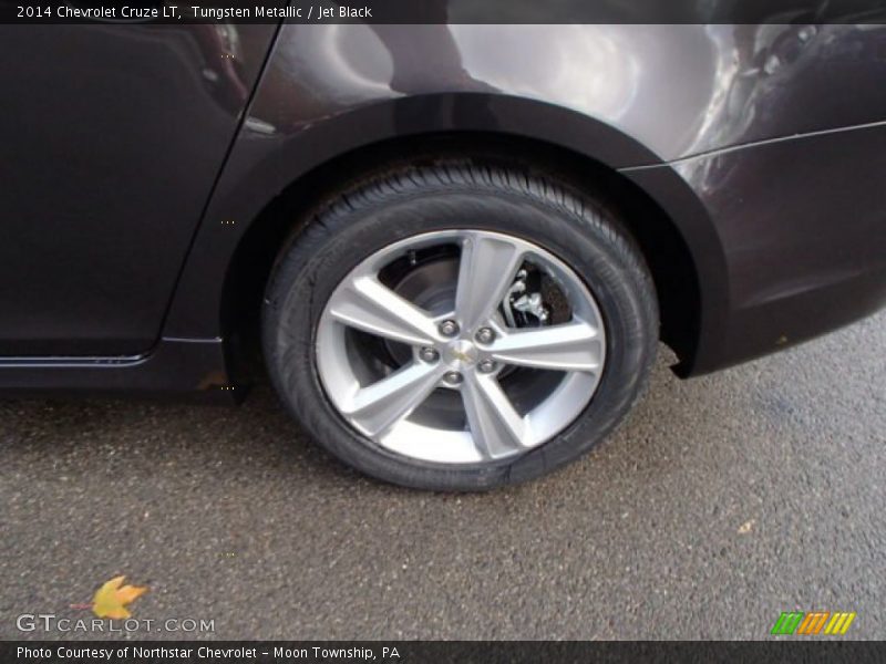 Tungsten Metallic / Jet Black 2014 Chevrolet Cruze LT