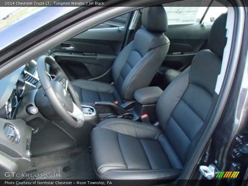 Tungsten Metallic / Jet Black 2014 Chevrolet Cruze LT