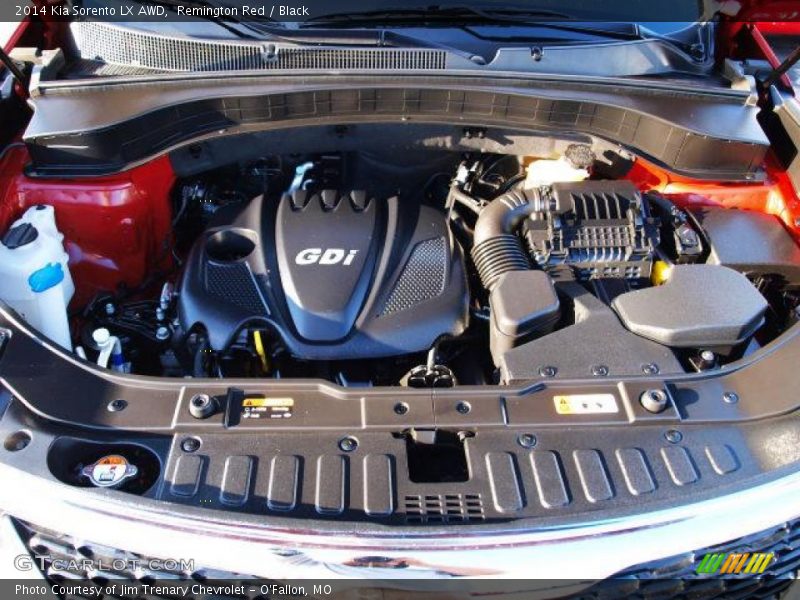 Remington Red / Black 2014 Kia Sorento LX AWD