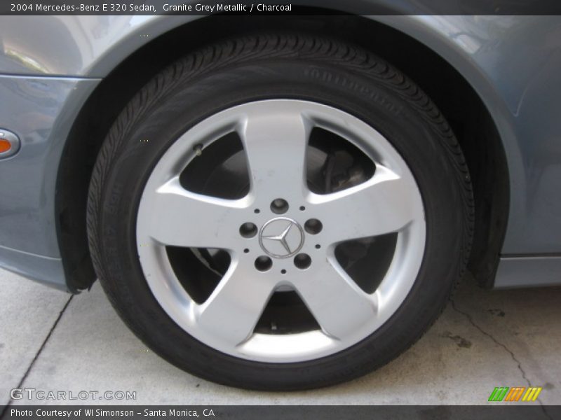 Granite Grey Metallic / Charcoal 2004 Mercedes-Benz E 320 Sedan