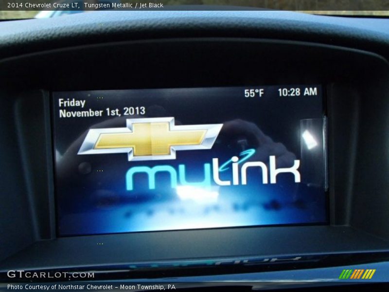 Tungsten Metallic / Jet Black 2014 Chevrolet Cruze LT