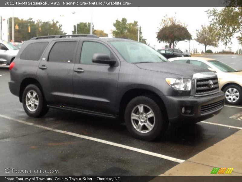 Magnetic Gray Metallic / Graphite Gray 2011 Toyota Sequoia SR5 4WD
