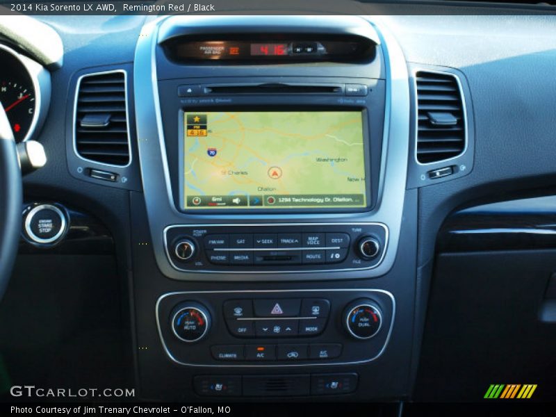 Remington Red / Black 2014 Kia Sorento LX AWD