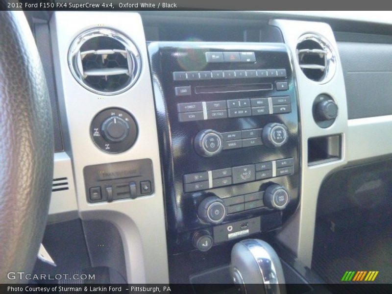 Oxford White / Black 2012 Ford F150 FX4 SuperCrew 4x4