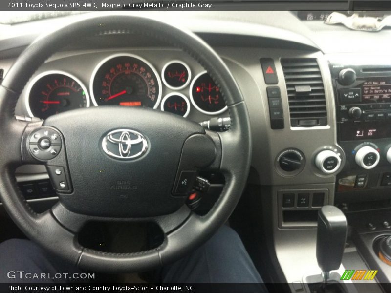Magnetic Gray Metallic / Graphite Gray 2011 Toyota Sequoia SR5 4WD