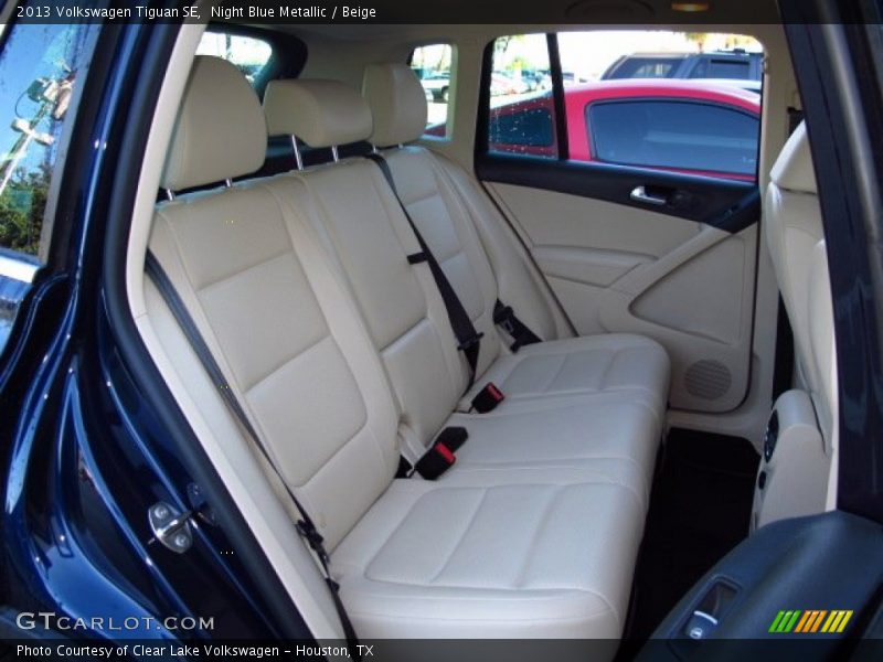 Night Blue Metallic / Beige 2013 Volkswagen Tiguan SE