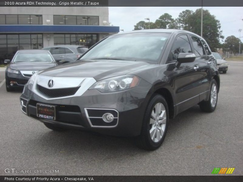 Grigio Metallic / Taupe 2010 Acura RDX Technology