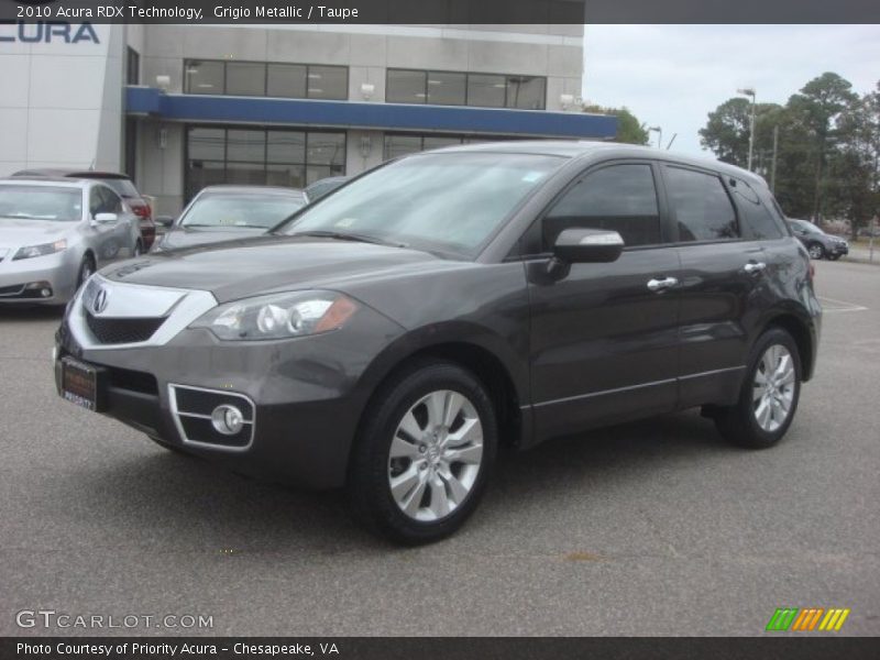 Grigio Metallic / Taupe 2010 Acura RDX Technology