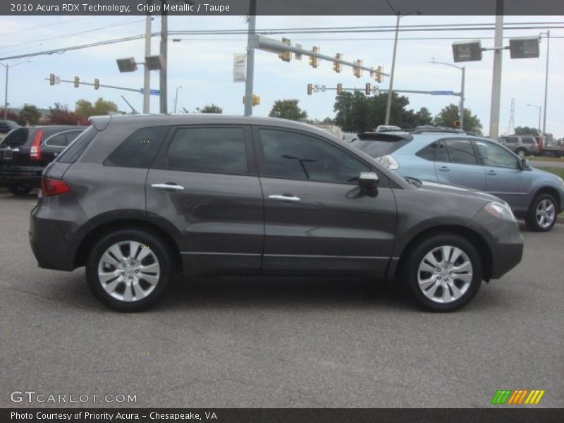 Grigio Metallic / Taupe 2010 Acura RDX Technology