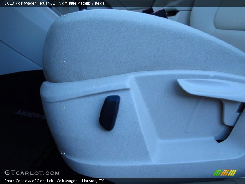 Night Blue Metallic / Beige 2013 Volkswagen Tiguan SE