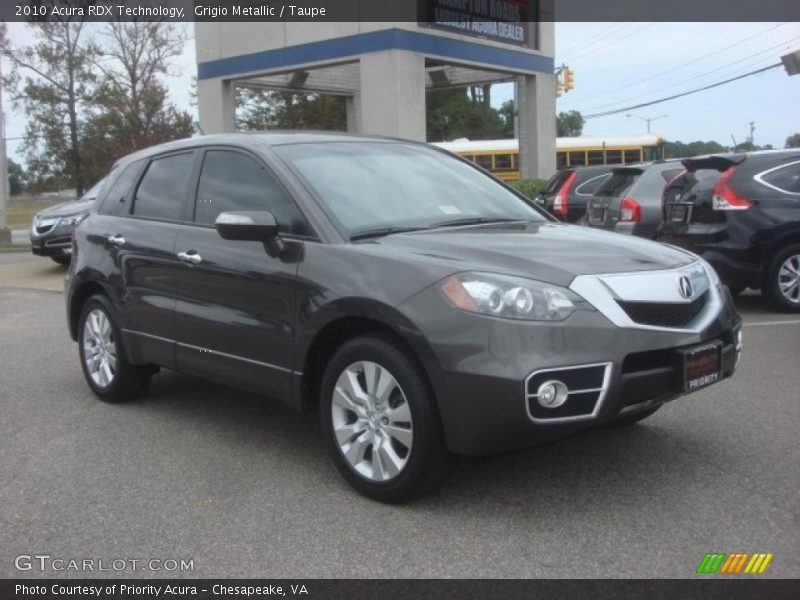 Grigio Metallic / Taupe 2010 Acura RDX Technology