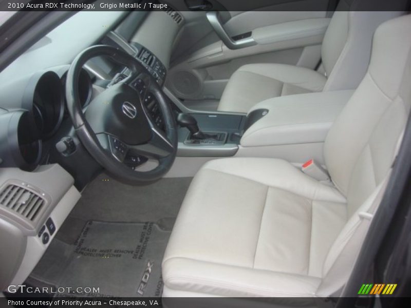 Grigio Metallic / Taupe 2010 Acura RDX Technology