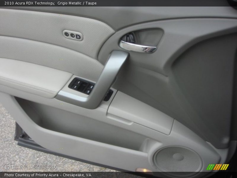 Grigio Metallic / Taupe 2010 Acura RDX Technology