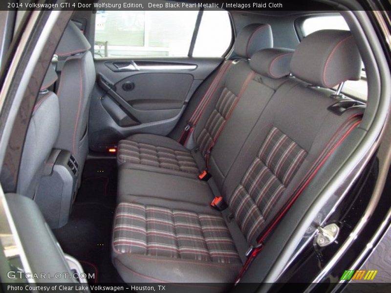 Rear Seat of 2014 GTI 4 Door Wolfsburg Edition