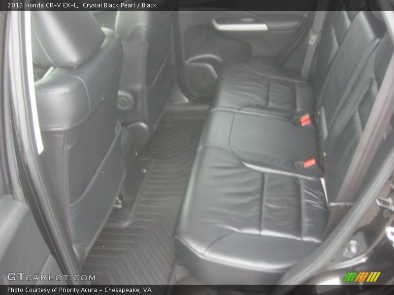 Crystal Black Pearl / Black 2012 Honda CR-V EX-L