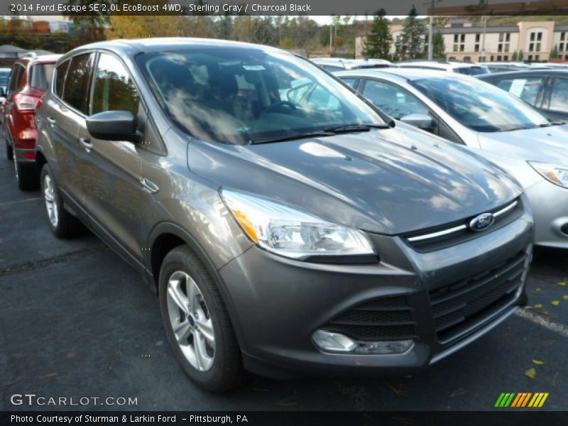 Sterling Gray / Charcoal Black 2014 Ford Escape SE 2.0L EcoBoost 4WD