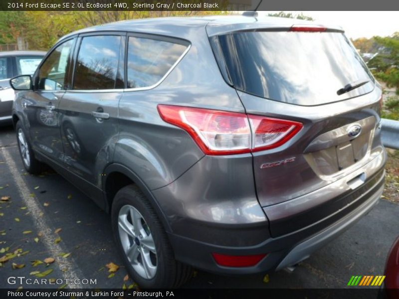 Sterling Gray / Charcoal Black 2014 Ford Escape SE 2.0L EcoBoost 4WD