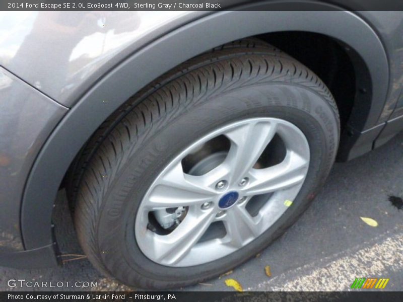 Sterling Gray / Charcoal Black 2014 Ford Escape SE 2.0L EcoBoost 4WD