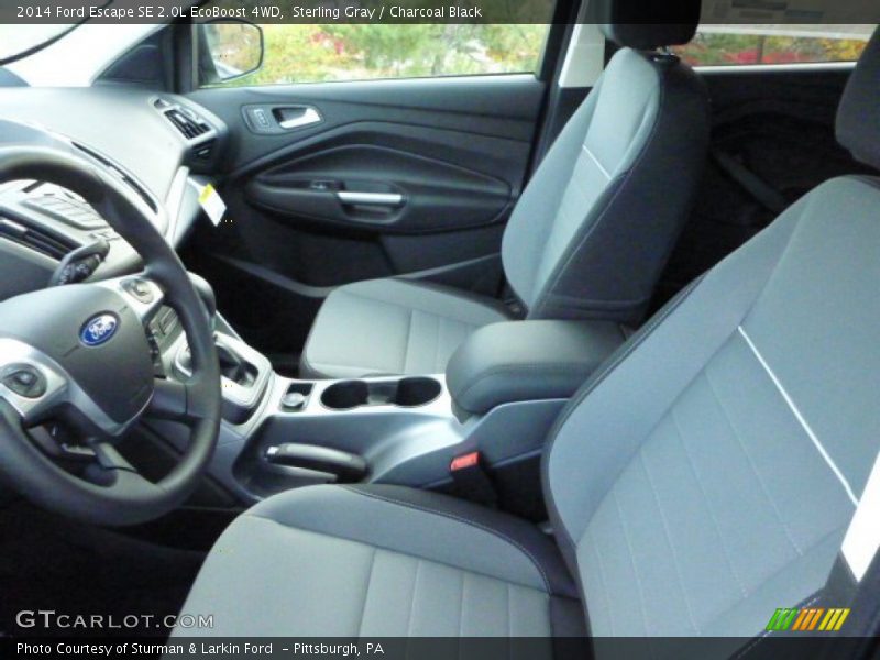Sterling Gray / Charcoal Black 2014 Ford Escape SE 2.0L EcoBoost 4WD