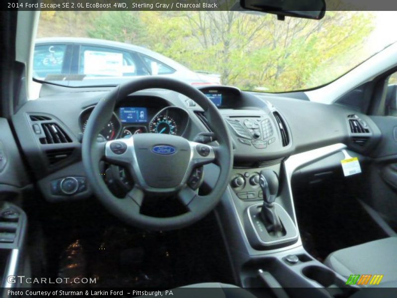 Sterling Gray / Charcoal Black 2014 Ford Escape SE 2.0L EcoBoost 4WD