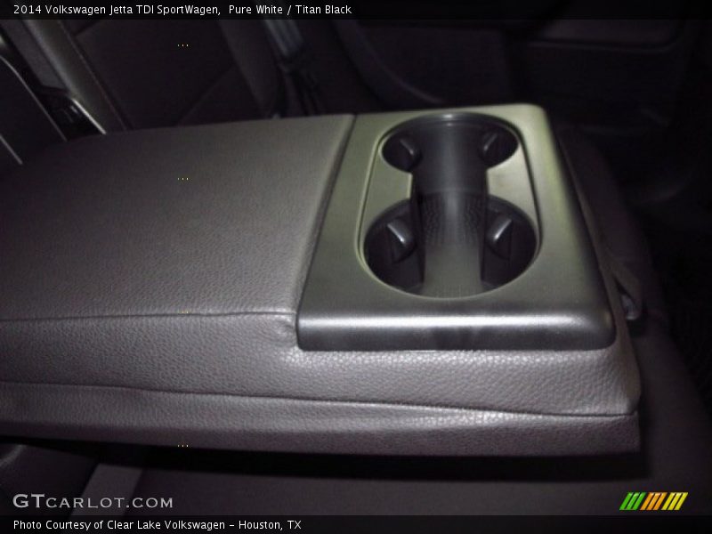 Pure White / Titan Black 2014 Volkswagen Jetta TDI SportWagen