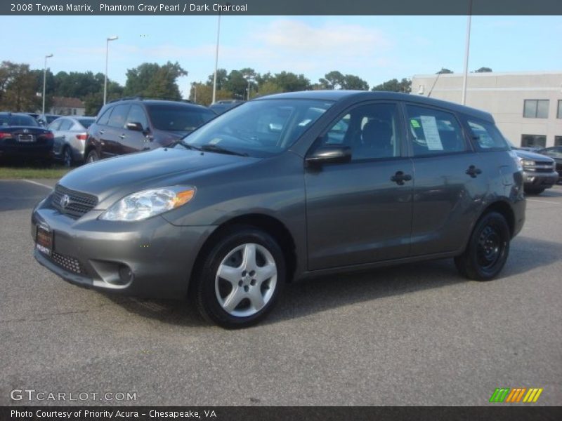 Phantom Gray Pearl / Dark Charcoal 2008 Toyota Matrix