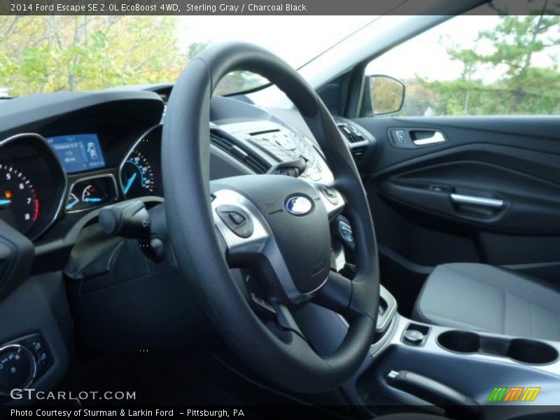 Sterling Gray / Charcoal Black 2014 Ford Escape SE 2.0L EcoBoost 4WD