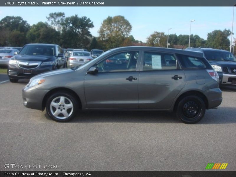 Phantom Gray Pearl / Dark Charcoal 2008 Toyota Matrix