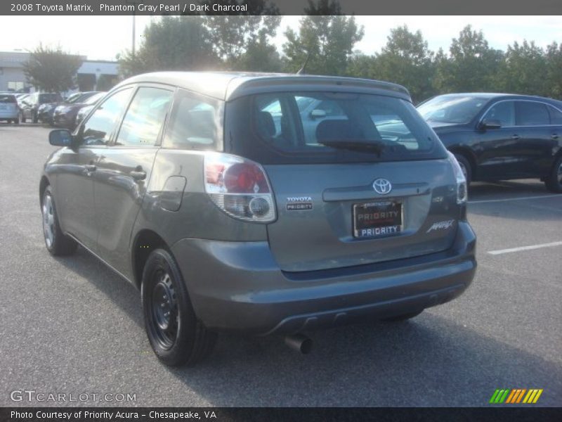 Phantom Gray Pearl / Dark Charcoal 2008 Toyota Matrix