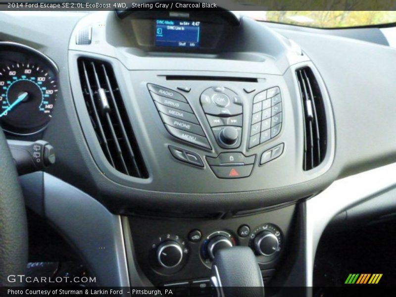 Sterling Gray / Charcoal Black 2014 Ford Escape SE 2.0L EcoBoost 4WD