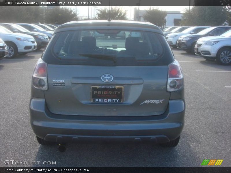 Phantom Gray Pearl / Dark Charcoal 2008 Toyota Matrix