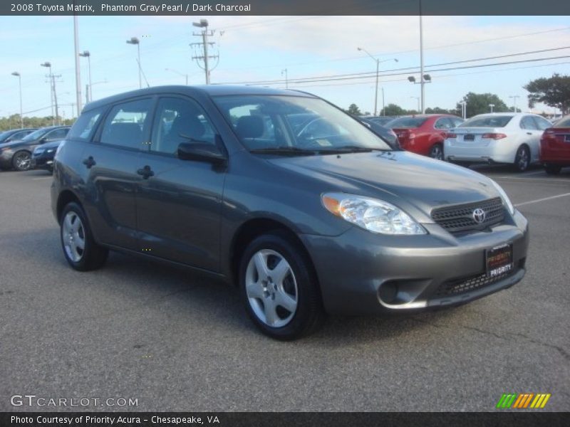 Phantom Gray Pearl / Dark Charcoal 2008 Toyota Matrix