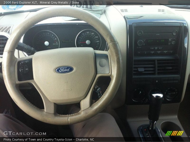 Mineral Grey Metallic / Stone 2006 Ford Explorer XLT