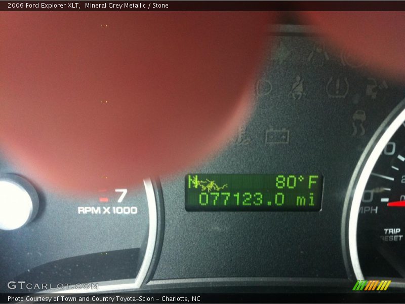 Mineral Grey Metallic / Stone 2006 Ford Explorer XLT