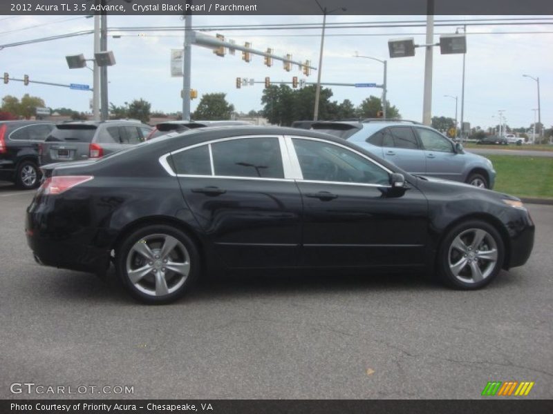 Crystal Black Pearl / Parchment 2012 Acura TL 3.5 Advance