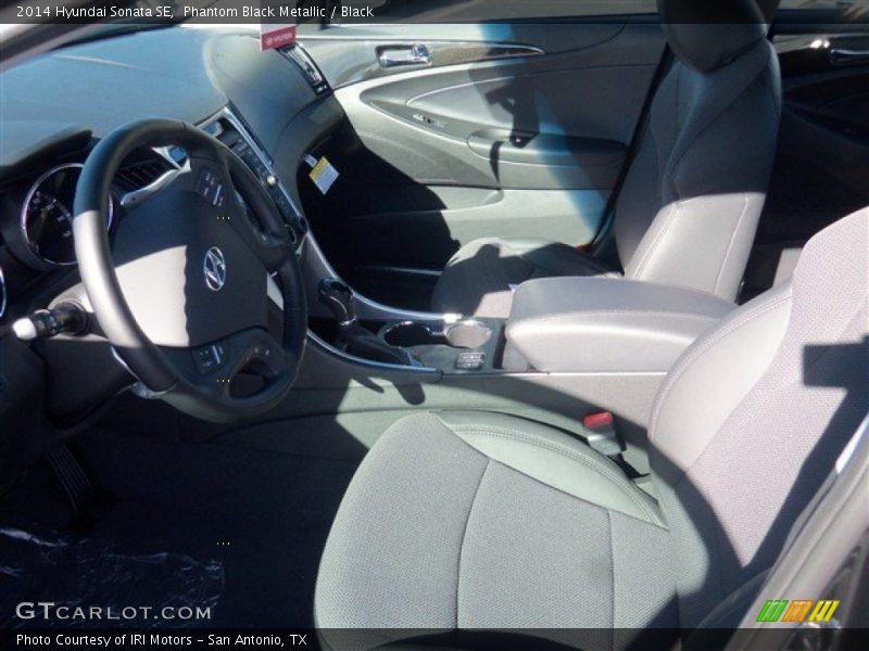 Phantom Black Metallic / Black 2014 Hyundai Sonata SE
