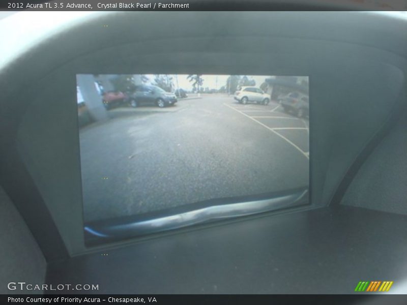 Crystal Black Pearl / Parchment 2012 Acura TL 3.5 Advance