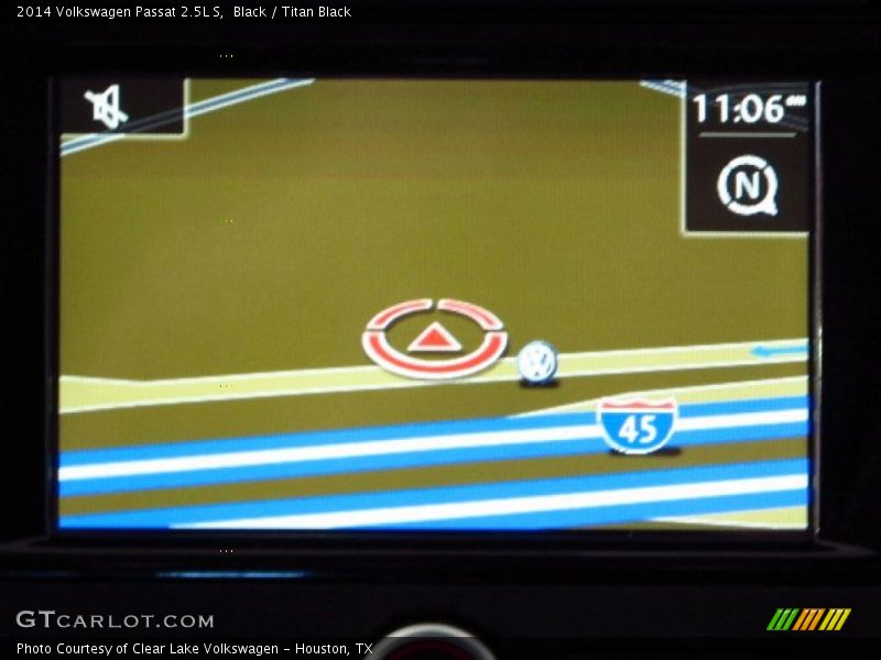 Black / Titan Black 2014 Volkswagen Passat 2.5L S