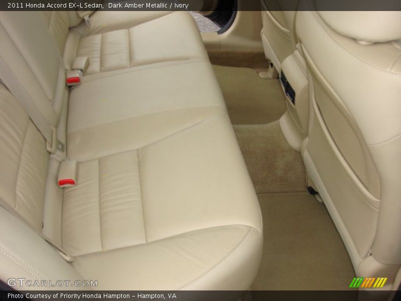 Dark Amber Metallic / Ivory 2011 Honda Accord EX-L Sedan