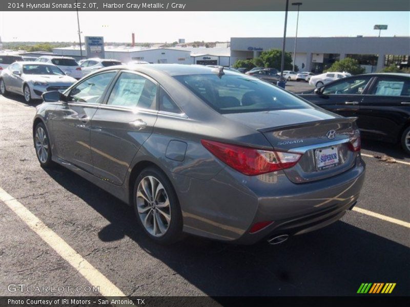 Harbor Gray Metallic / Gray 2014 Hyundai Sonata SE 2.0T