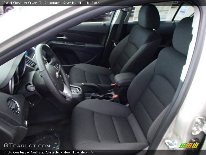 Champagne Silver Metallic / Jet Black 2014 Chevrolet Cruze LT
